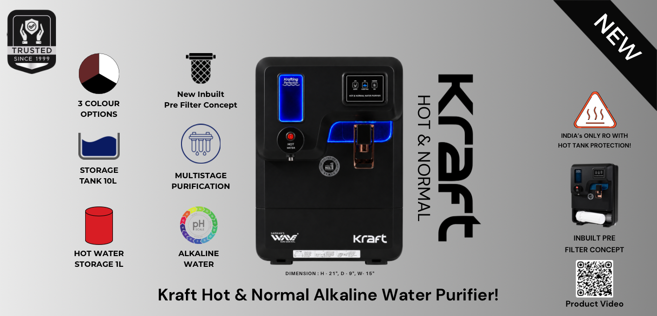 Kraft Hot & Normal Alkaline Water Purifier